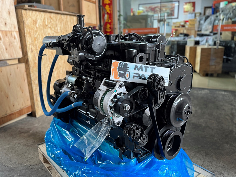 새로운 도착 6/8 !! Cummins Complete Engine SAA6D114E-3 PC300-8 굴삭기 응용 프로그램 새로운 잉여-모터 완성